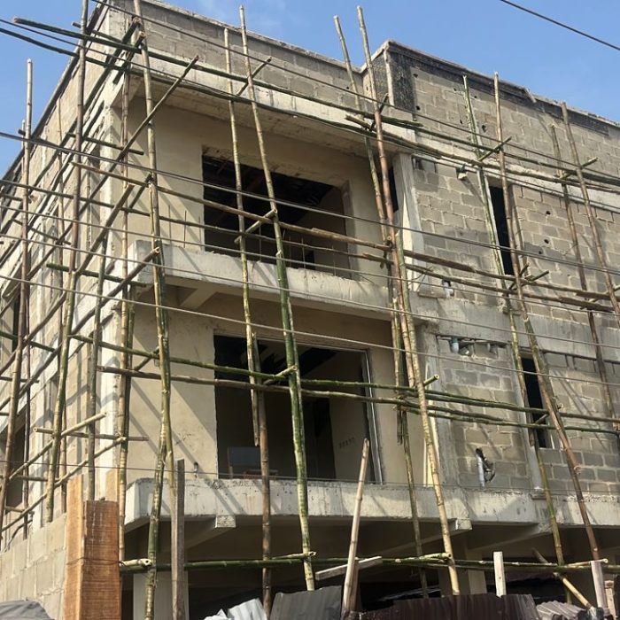 Construction of 5 units of 2 bedroom apartment, Ikate- Lekki.